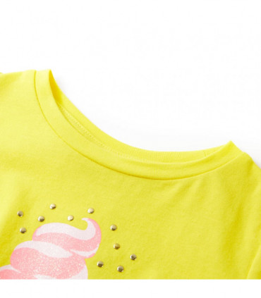 Kids' T-shirt Yellow 128
