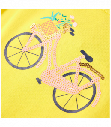 Kids' T-shirt Yellow 140