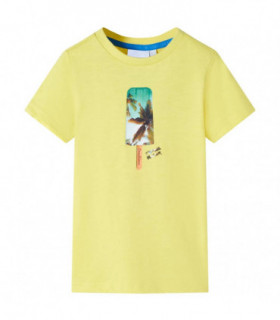 Kids' T-shirt Yellow 140
