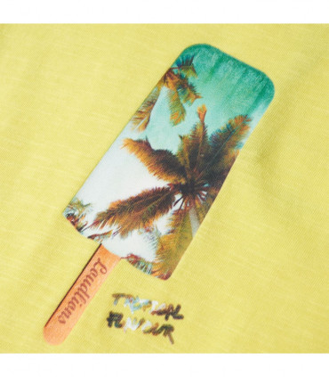 Kids' T-shirt Yellow 140