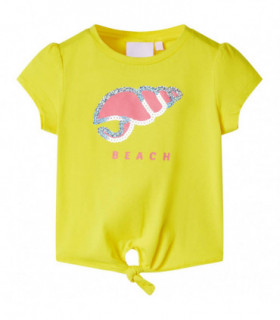 Kids' T-shirt Yellow 140