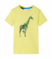 Kids' T-shirt Yellow 92