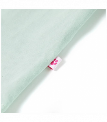 Kids' T-shirt with Cap Sleeves Light Mint 92