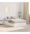 vidaXL Bed Frame White 200 x 120 x 31.5 cm Engineered wood
