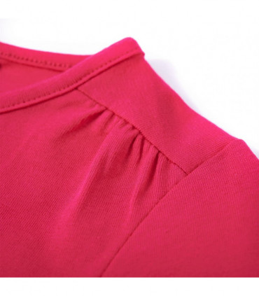 Kids' T-shirt with Long Sleeves Bright Pink 104
