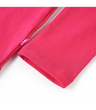 Kids' T-shirt with Long Sleeves Bright Pink 104