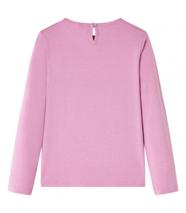 Kids' T-shirt with Long Sleeves Burnt Pink 128