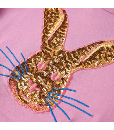 Kids' T-shirt with Long Sleeves Burnt Pink 128