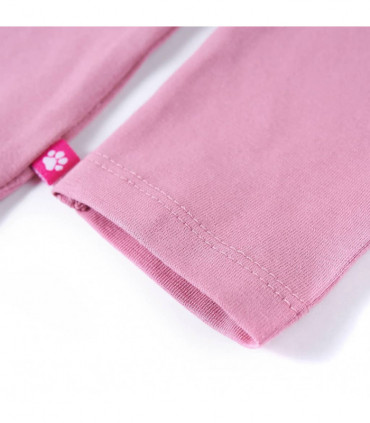 Kids' T-shirt with Long Sleeves Burnt Pink 128
