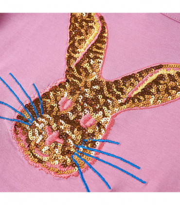 Kids' T-shirt with Long Sleeves Burnt Pink 92