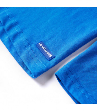 Kids' T-shirt with Long Sleeves Cobalt Blue 104