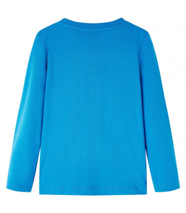 Kids' T-shirt with Long Sleeves Cobalt Blue 104
