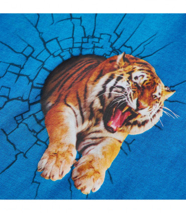 Kids' T-shirt with Long Sleeves Cobalt Blue 104