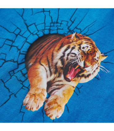 Kids' T-shirt with Long Sleeves Cobalt Blue 116