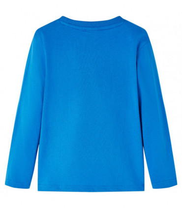 Kids' T-shirt with Long Sleeves Cobalt Blue 92
