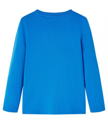 Kids' T-shirt with Long Sleeves Cobalt Blue 92