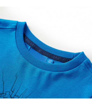 Kids' T-shirt with Long Sleeves Cobalt Blue 92