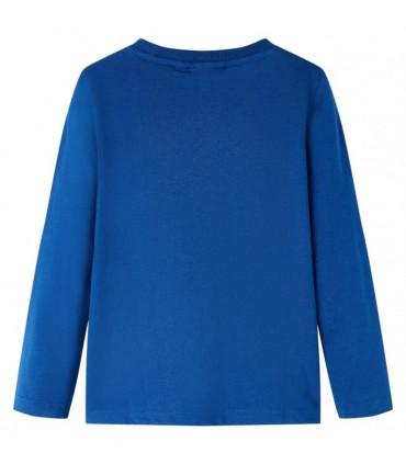 Kids' T-shirt with Long Sleeves Dark Blue 140