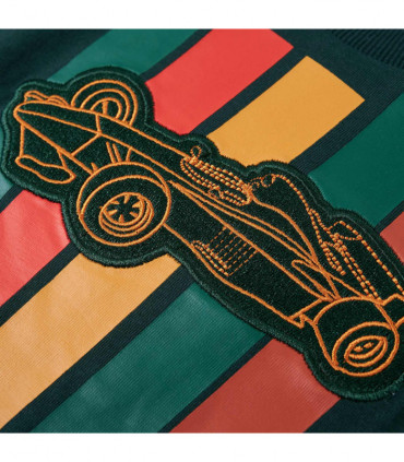 Kids' T-shirt with Long Sleeves Dark Green 92