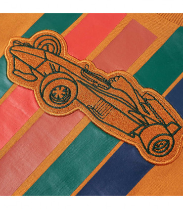 Kids' T-shirt with Long Sleeves Dark Ochre 104