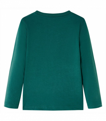 Kids' T-shirt with Long Sleeves Green 104