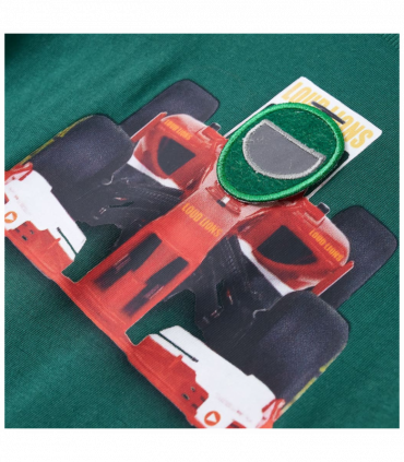 Kids' T-shirt with Long Sleeves Green 92