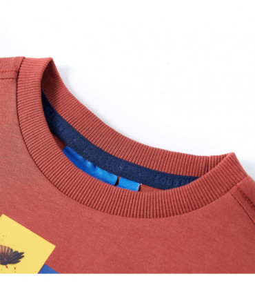 Kids' T-shirt with Long Sleeves Henna 116