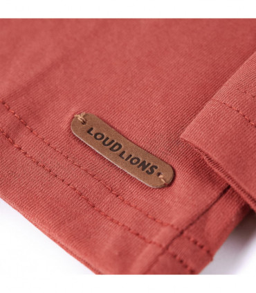 Kids' T-shirt with Long Sleeves Henna 116