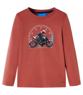 Kids' T-shirt with Long Sleeves Henna 92