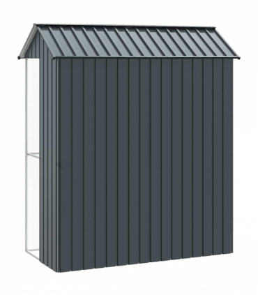 vidaXL Bird Cage Anthracite 215 x 110 x 247 cm Galvanised steel
