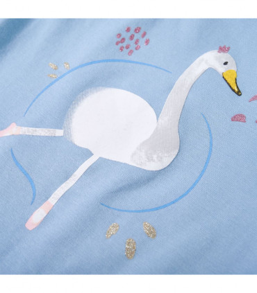 Kids' T-shirt with Long Sleeves Light Blue 116