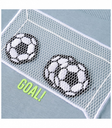 Kids' T-shirt with Long Sleeves Light Blue 92