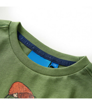 Kids' T-shirt with Long Sleeves Light Khaki 140