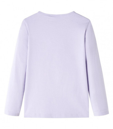 Kids' T-shirt with Long Sleeves Light Lilac 104