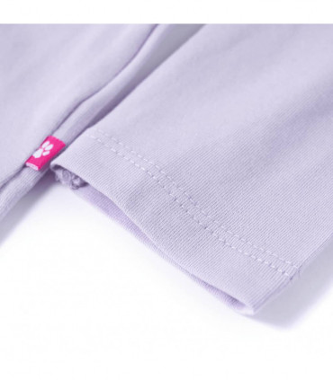 Kids' T-shirt with Long Sleeves Light Lilac 116