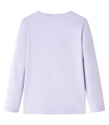 Kids' T-shirt with Long Sleeves Light Lilac 116