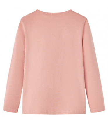 Kids' T-shirt with Long Sleeves Light Pink 104