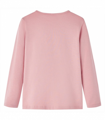 Kids' T-shirt with Long Sleeves Light Pink 104