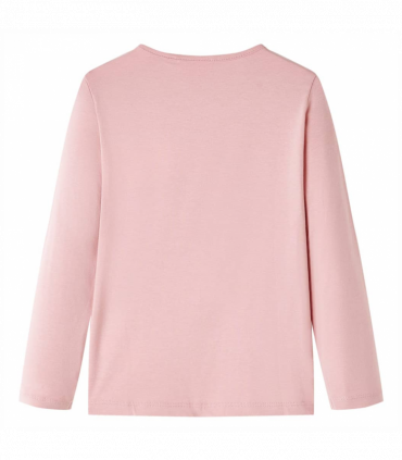 Kids' T-shirt with Long Sleeves Light Pink 104