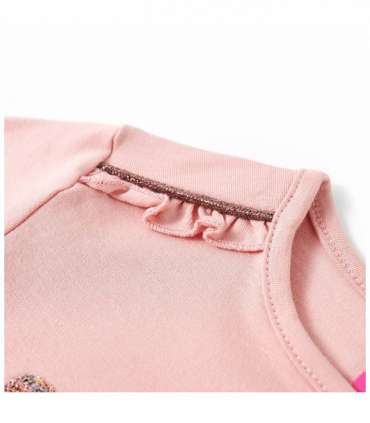 Kids' T-shirt with Long Sleeves Light Pink 104