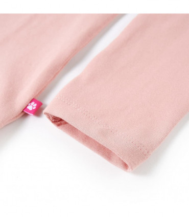 Kids' T-shirt with Long Sleeves Light Pink 116