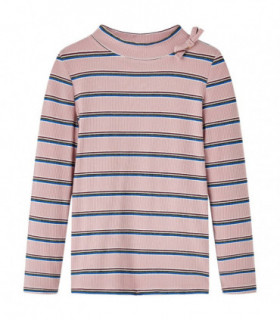 Kids' T-shirt with Long Sleeves Light Pink 92
