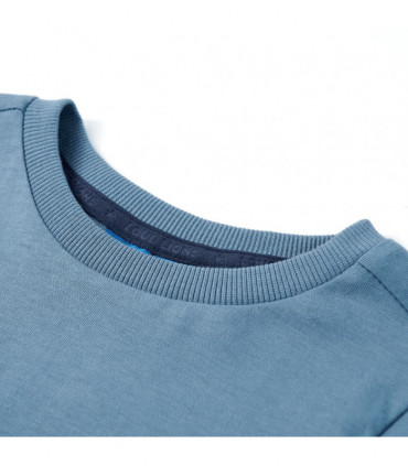 Kids' T-shirt with Long Sleeves Medium Blue 116