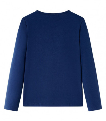 Kids' T-shirt with Long Sleeves Navy 104