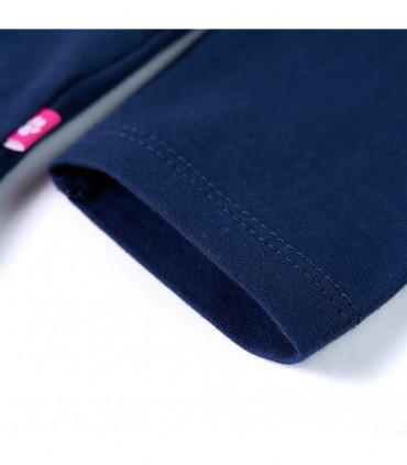 Kids' T-shirt with Long Sleeves Navy 104