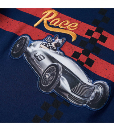 Kids' T-shirt with Long Sleeves Navy 104