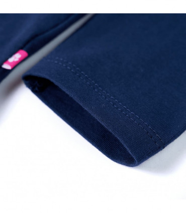 Kids' T-shirt with Long Sleeves Navy 116