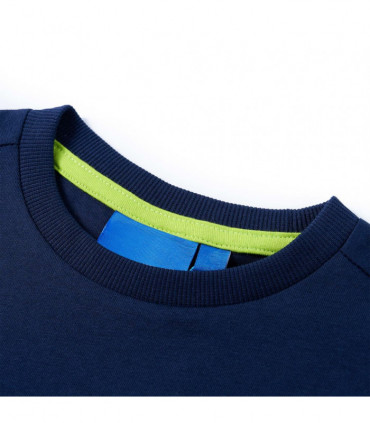 Kids' T-shirt with Long Sleeves Navy 92