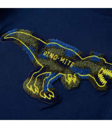 Kids' T-shirt with Long Sleeves Navy 92