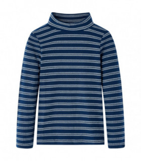 Kids' T-shirt with Long Sleeves Navy Blue 104